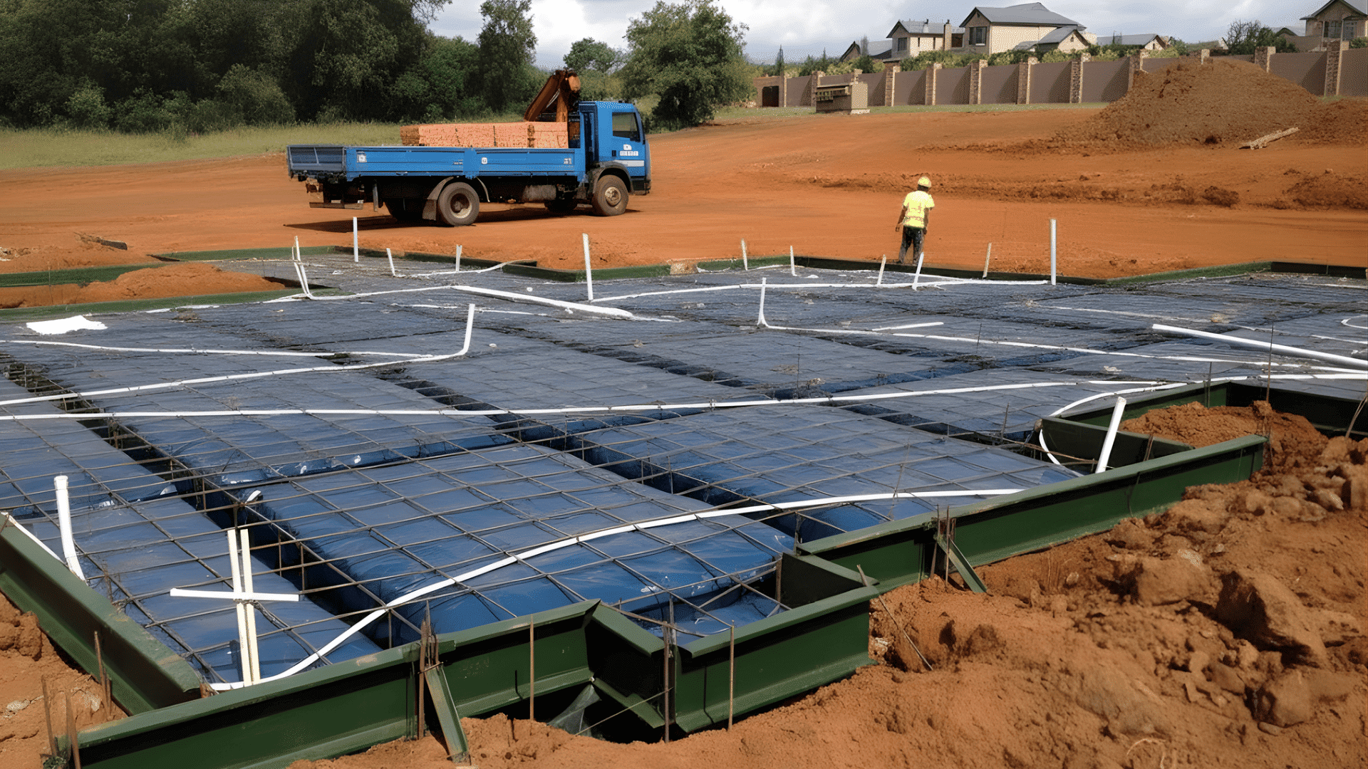 raft or mat basement foundation