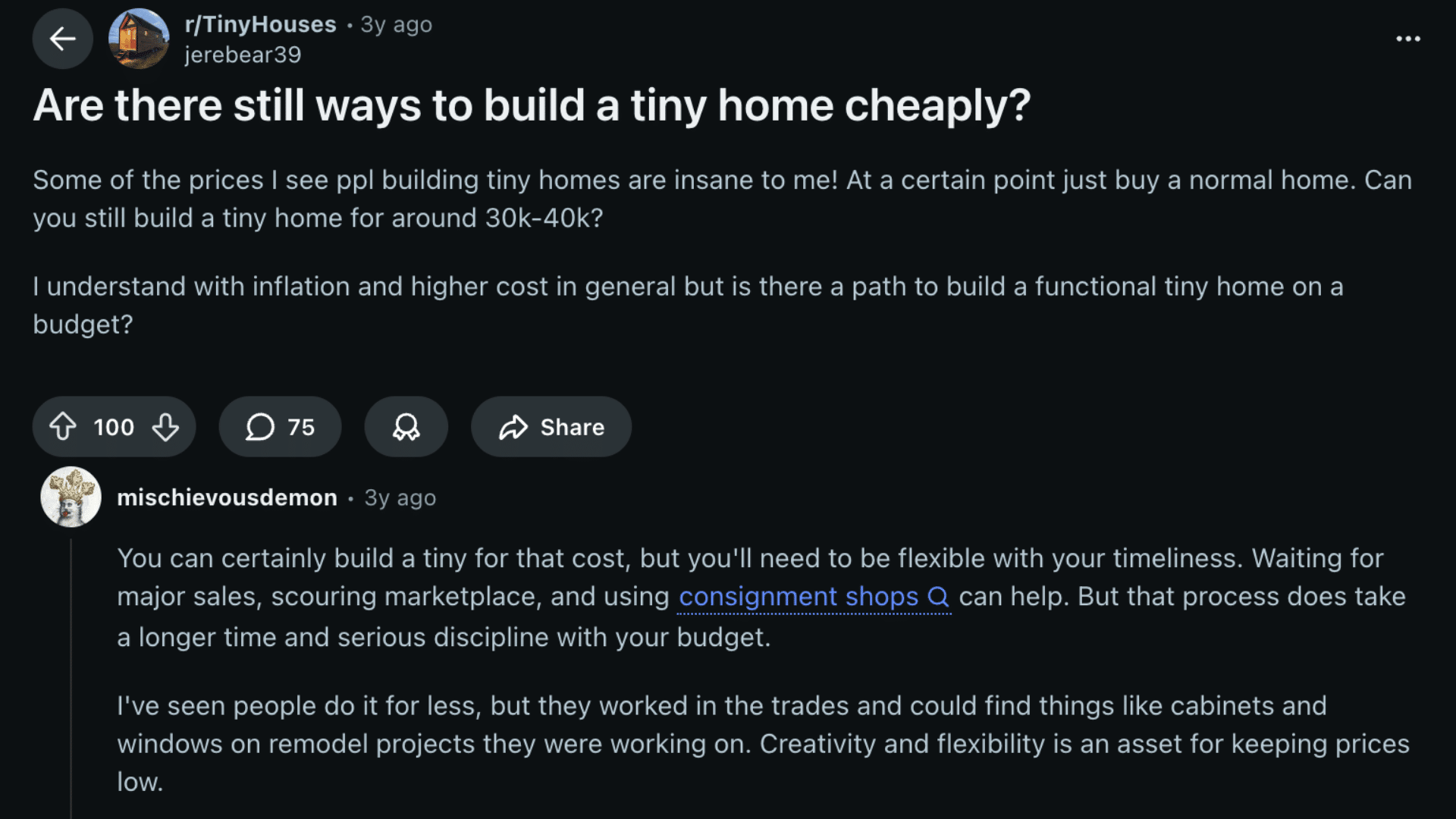 real diy tiny house experiences and lessons learned