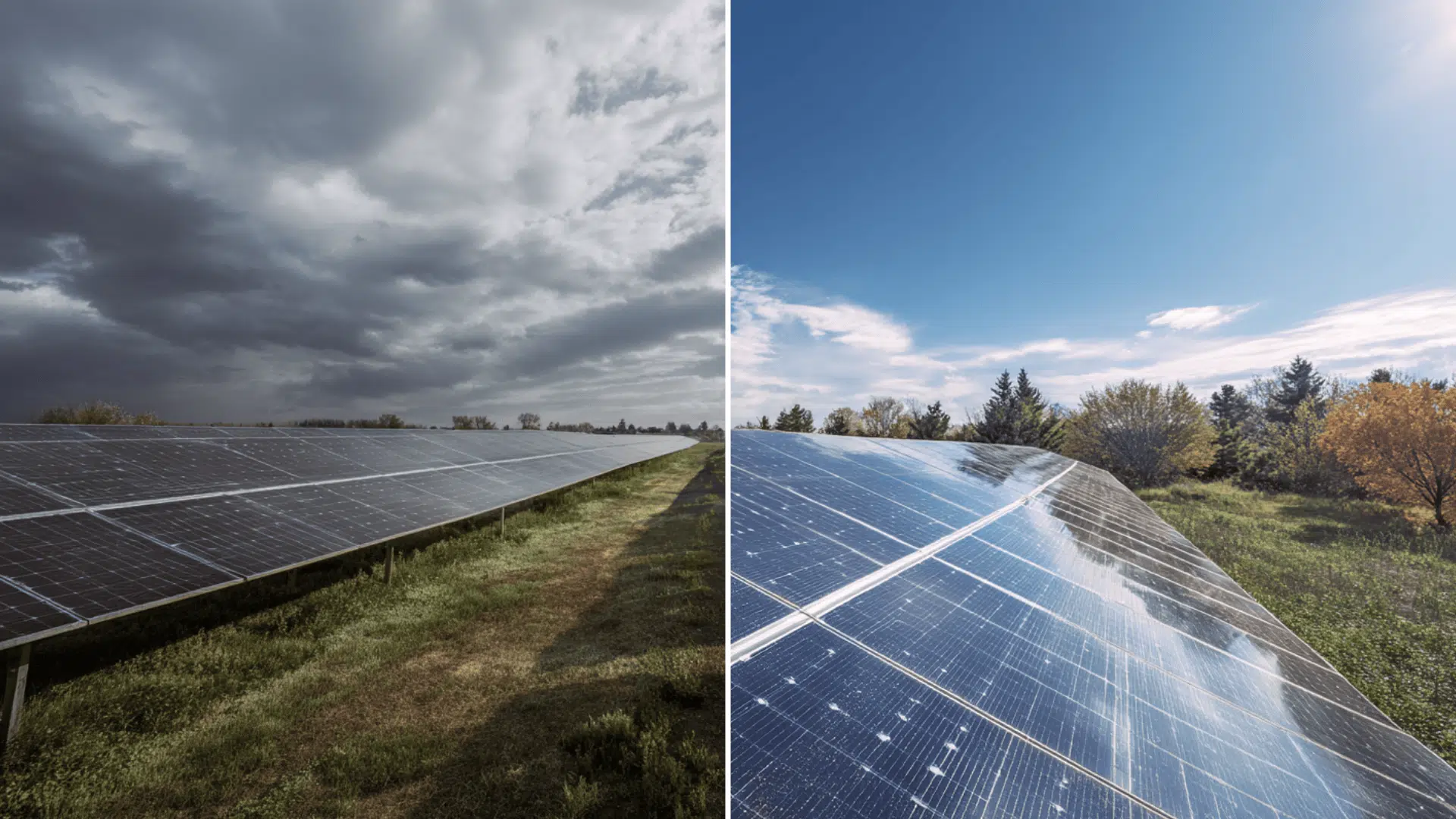 Real-World Examples: Cloudy Regions vs. Sunny Regions