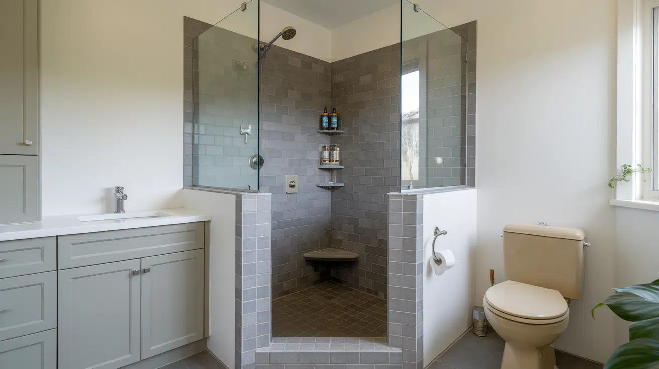 32 Space-Saving Walk-In Shower Ideas for Small Bathrooms - Jack Cooper, image size:1312x736