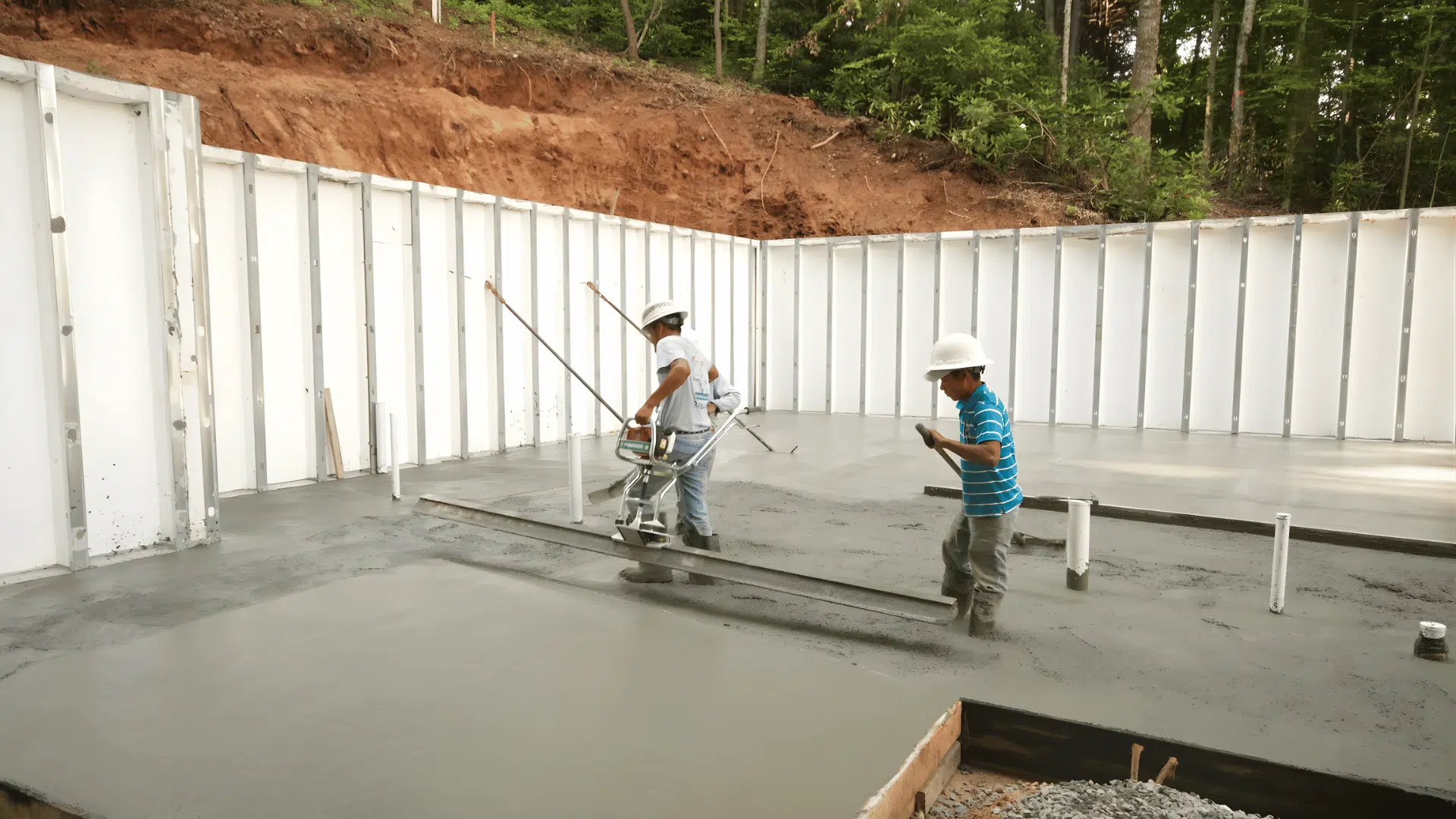 slab basement