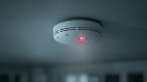 Smoke Detector Red Light: What to Do About It - Jack Cooper