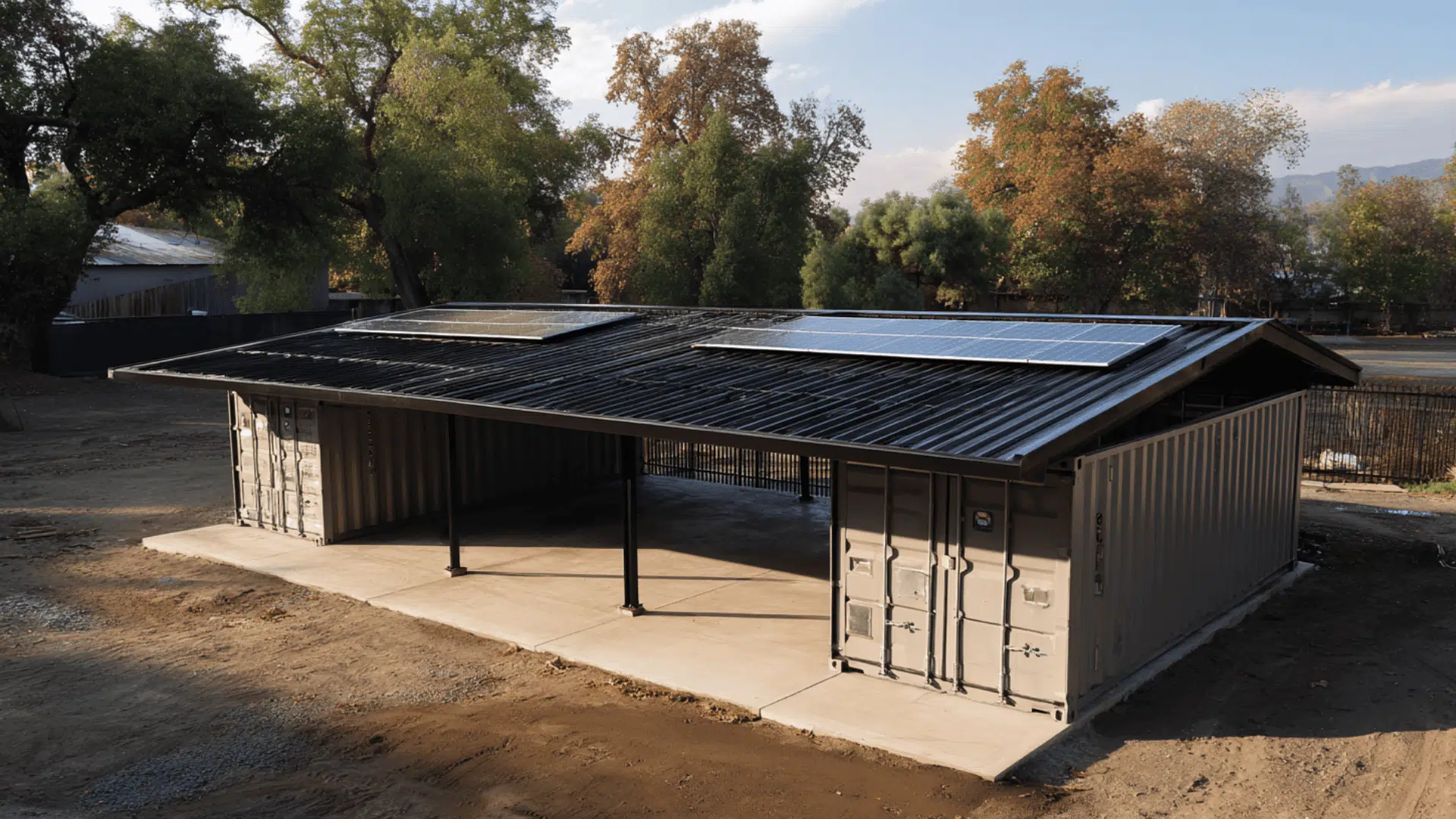 solar roof barn