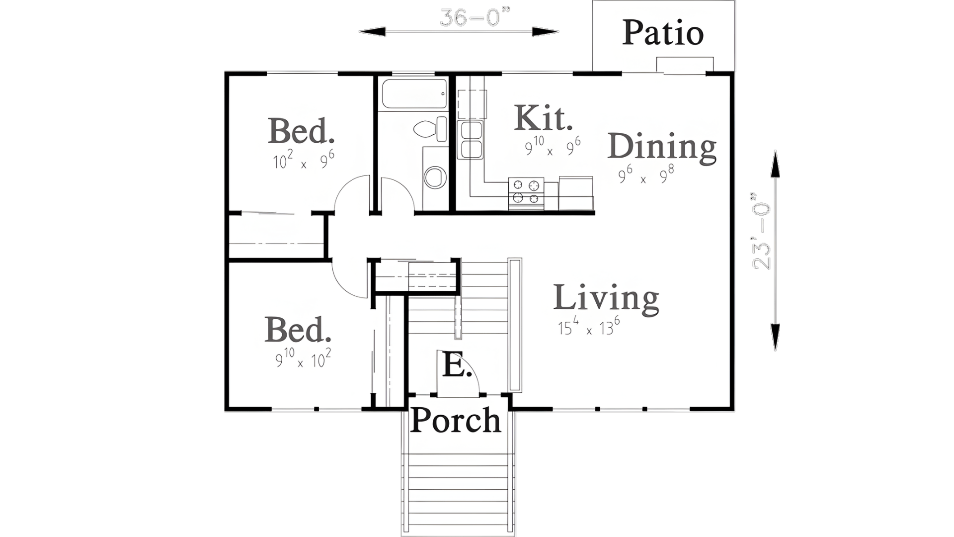 split level small house