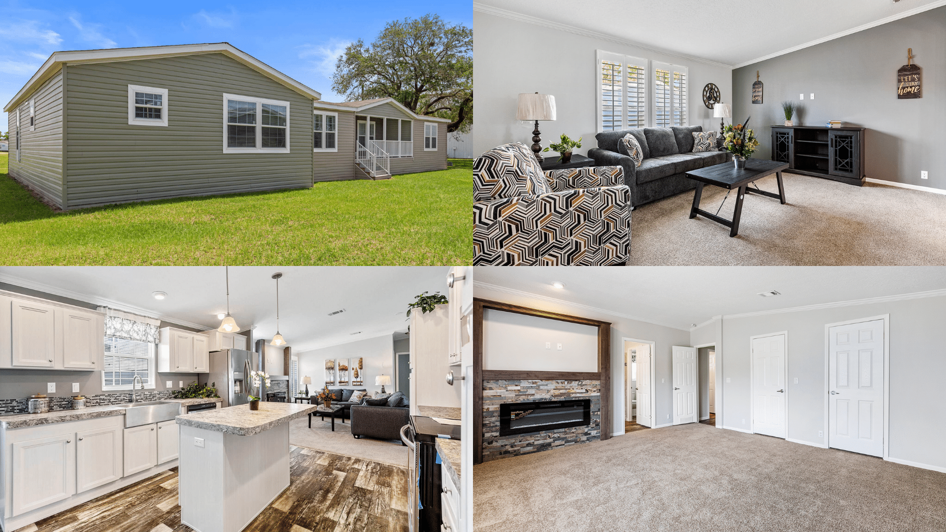 the maddison quad wide mobile home example