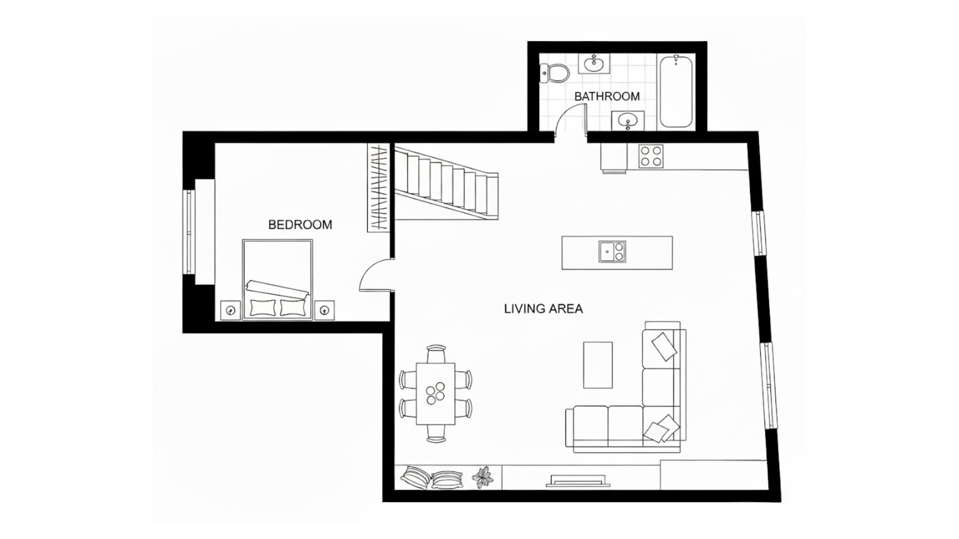 tiny house sleeping loft small house floor plans