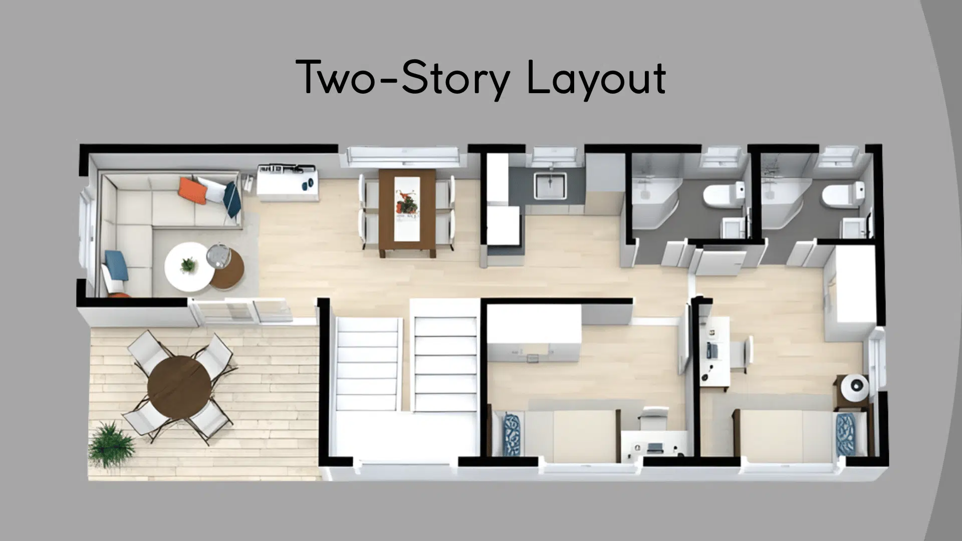 two story layout