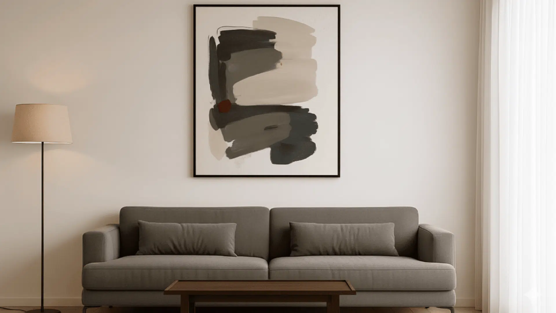 wall art alignment rules