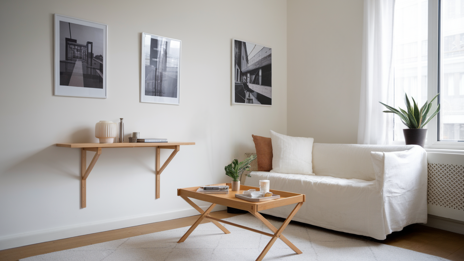 wall mounted folding coffee table tiny house interior