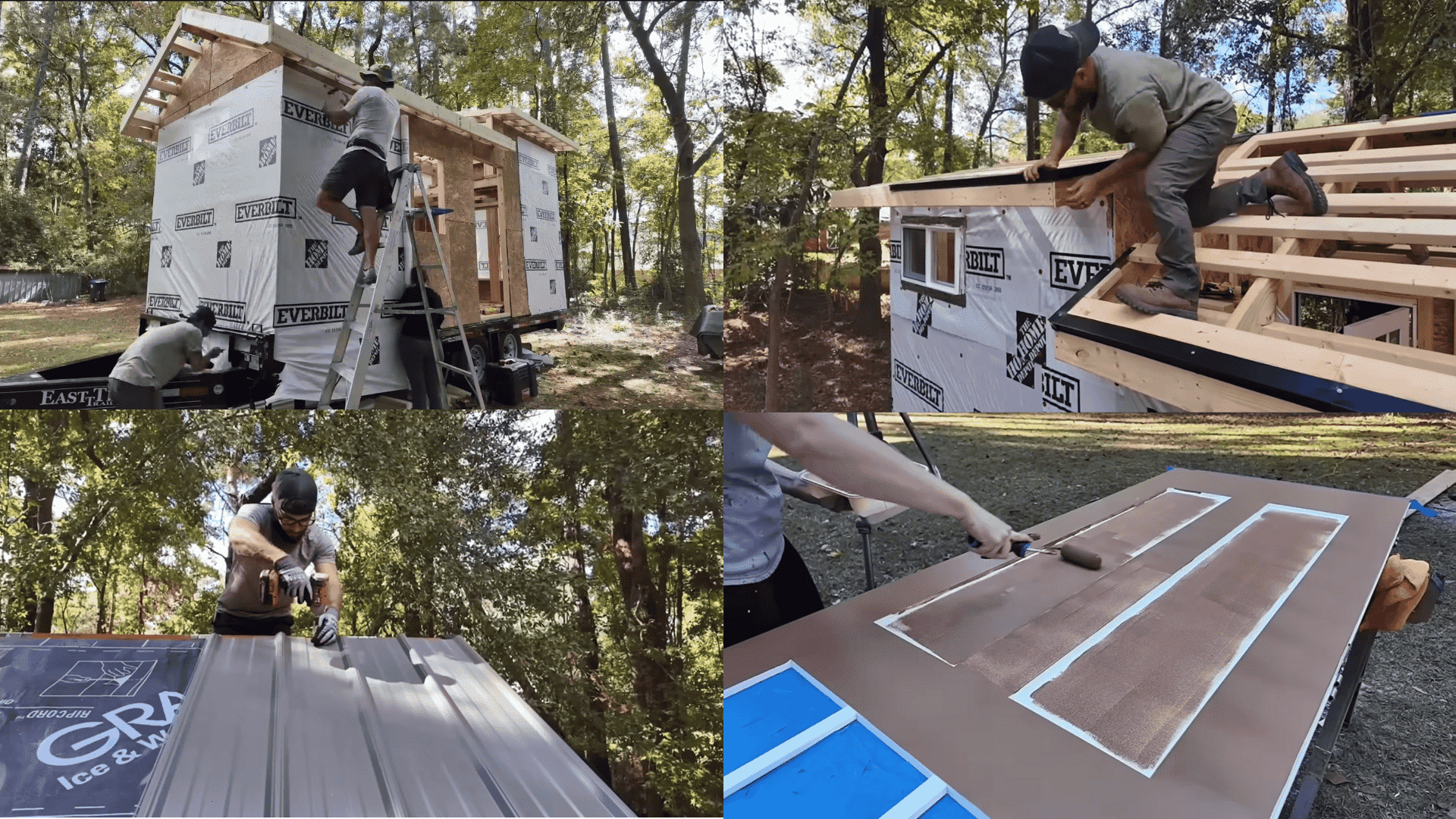 waterproof and exterior finishing how to build a tiny home