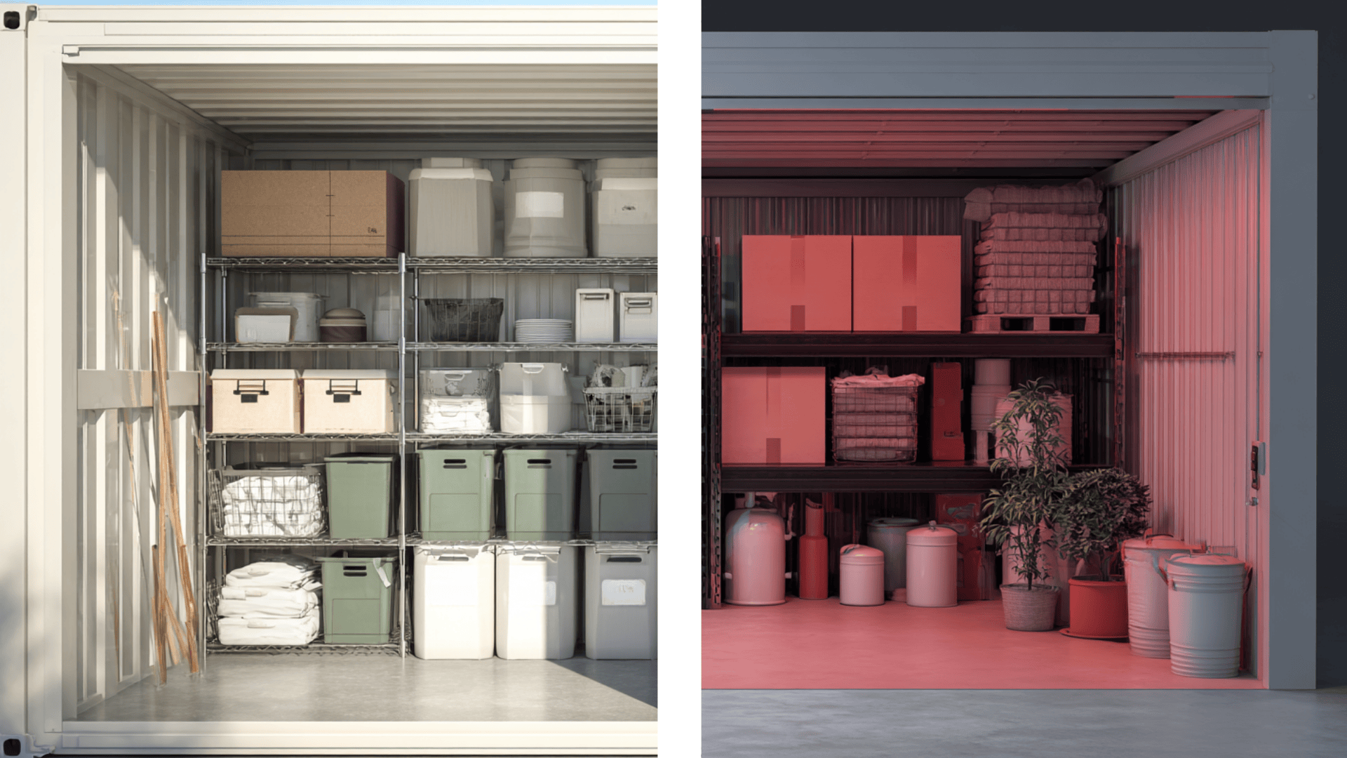 what items to store and avoid in long term storage