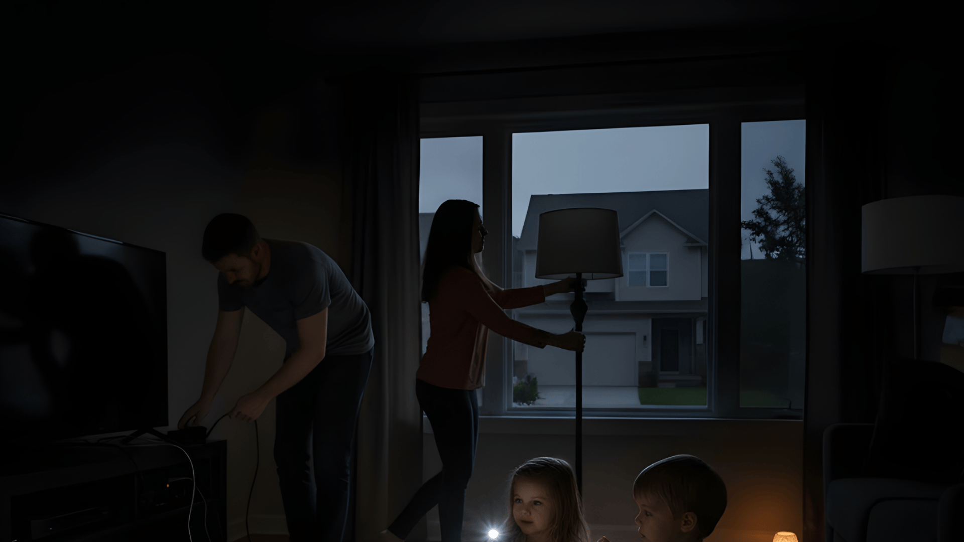 
what to do when power goes out in the first 5 minutes