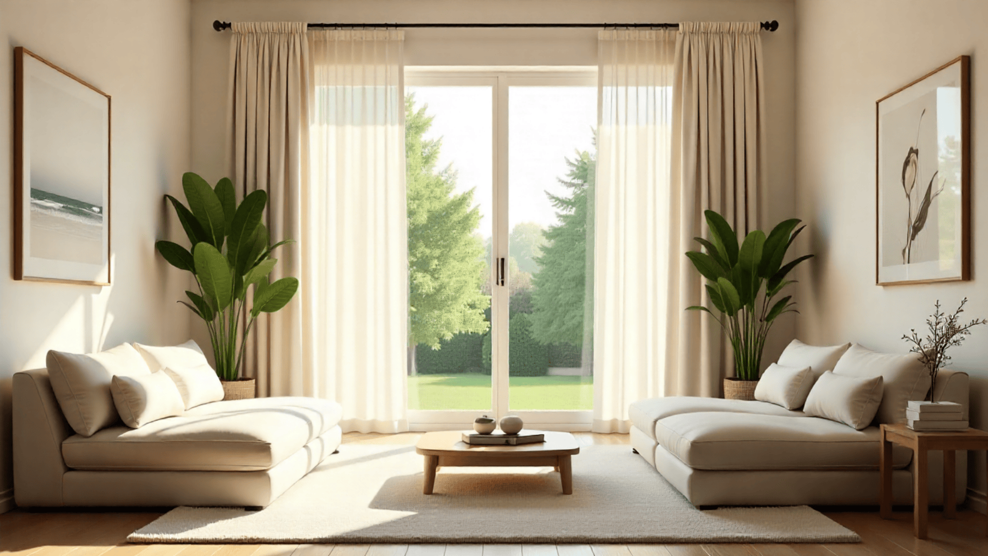 window focused layout small living room layout