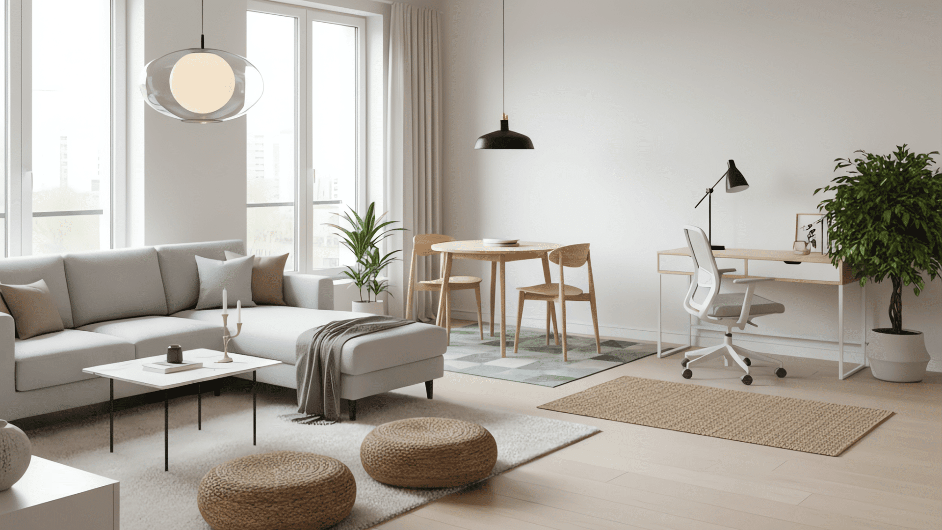 zoning define areas without dividing walls