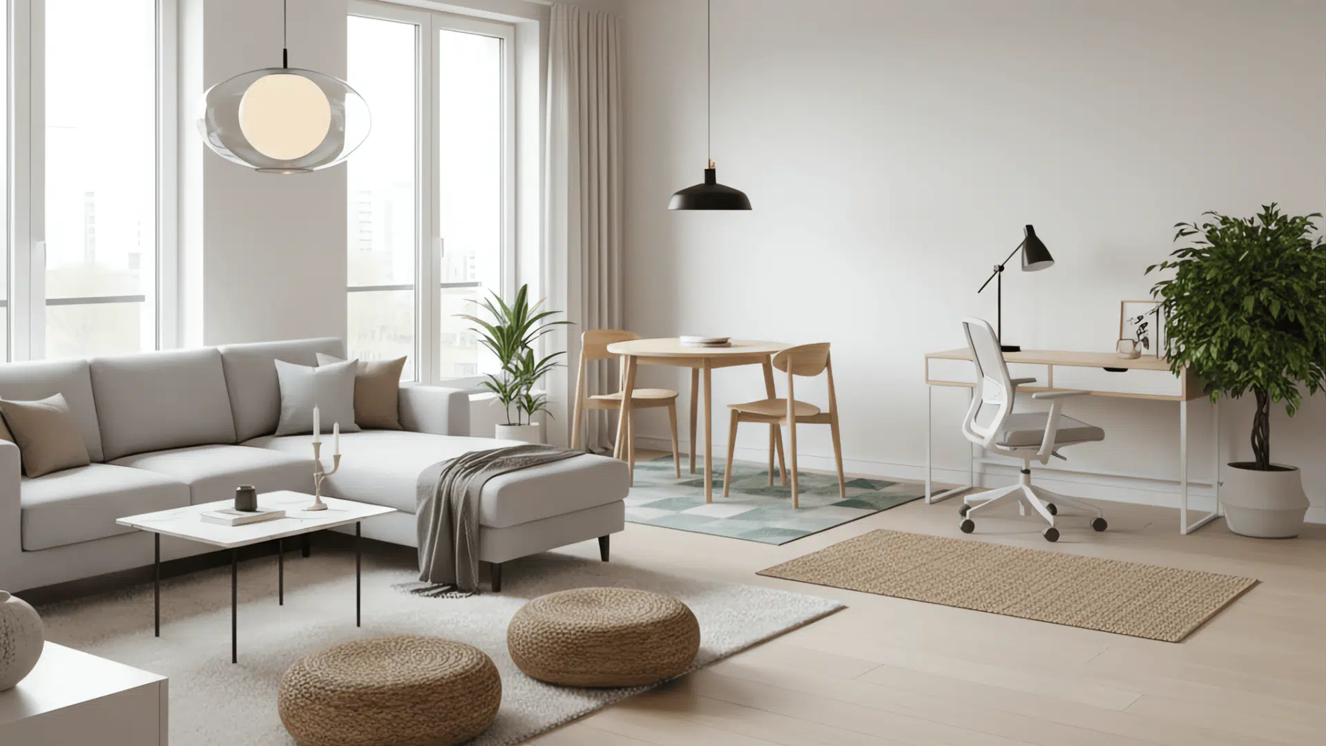 zoning define areas without dividing walls