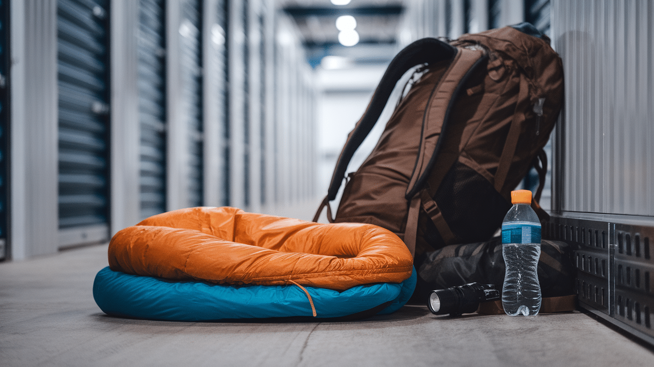 living in a storage unit what usually happens