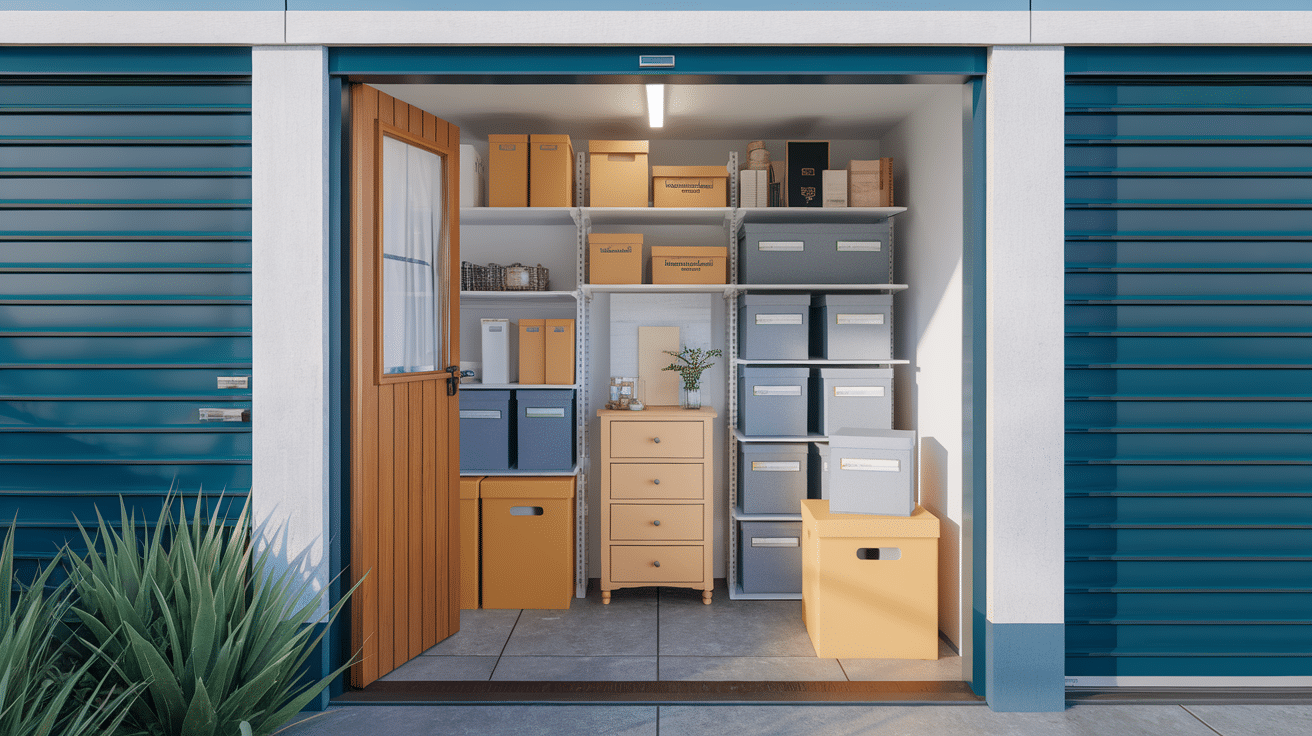 what can a five x five storage unit actually hold