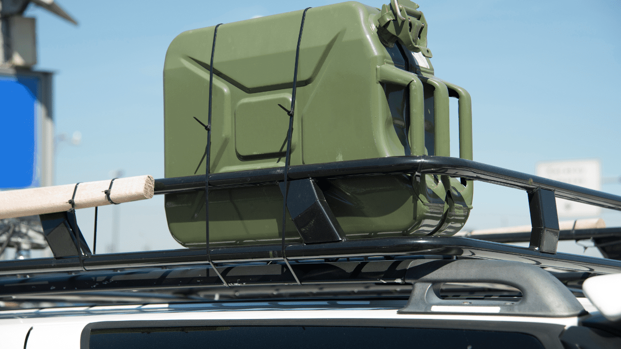 Jerry Cans Around Vehicles
