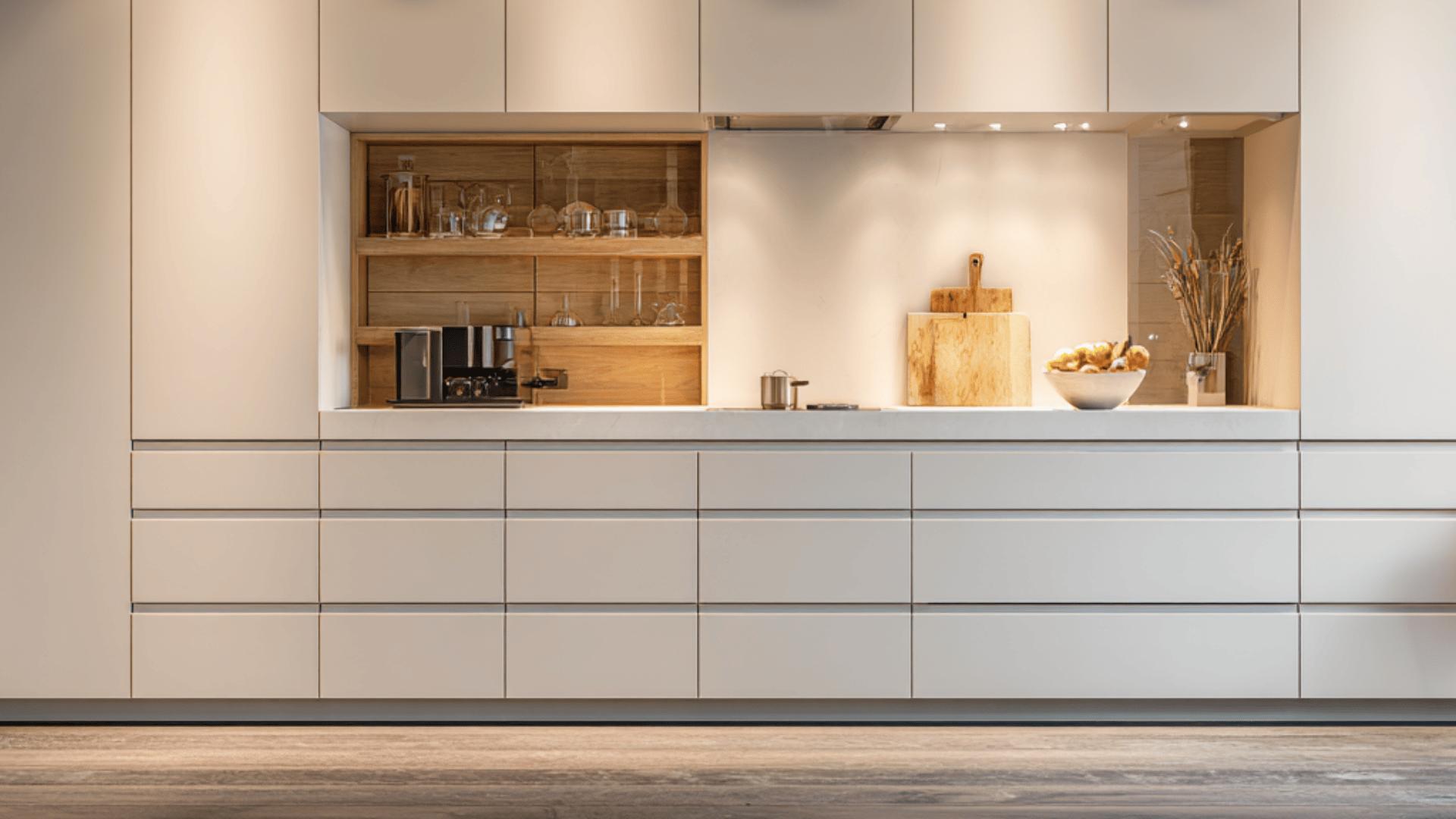 all drawer pantry wall