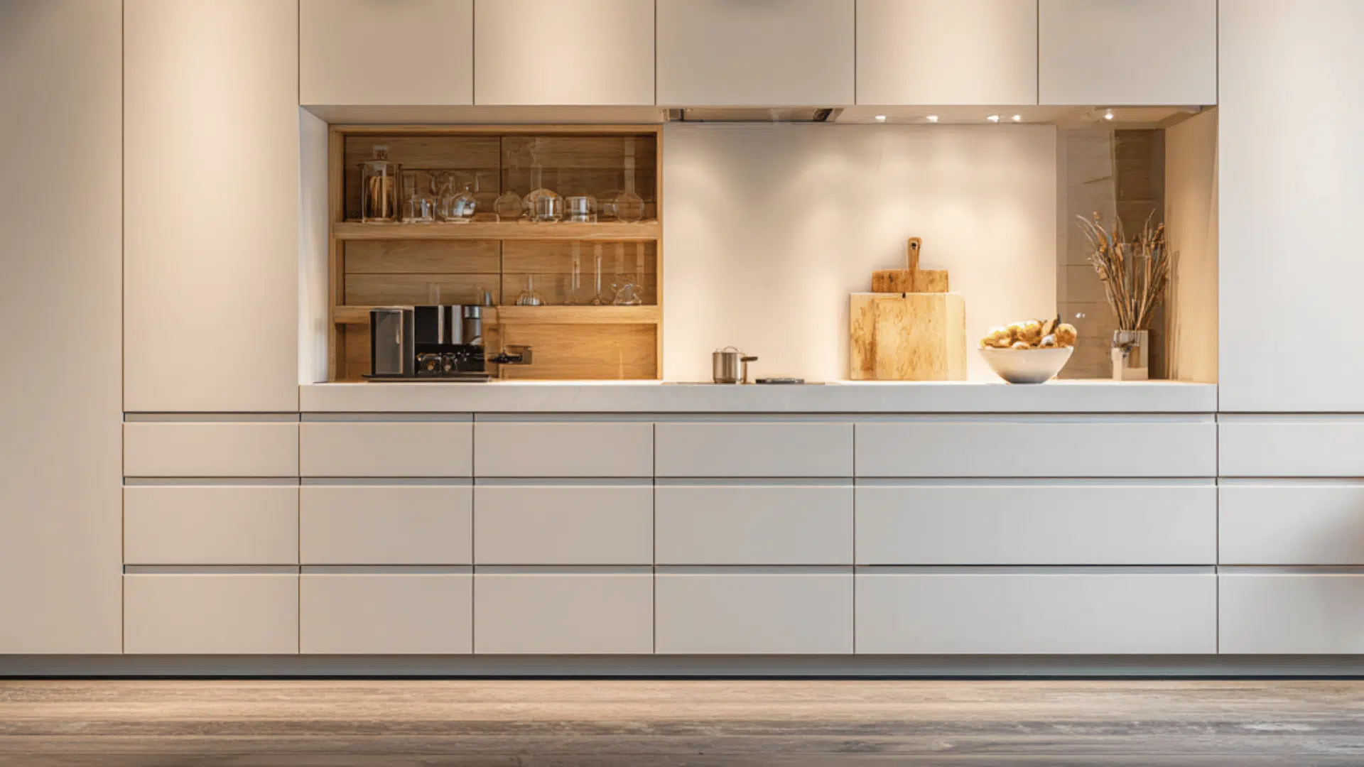 all drawer pantry wall