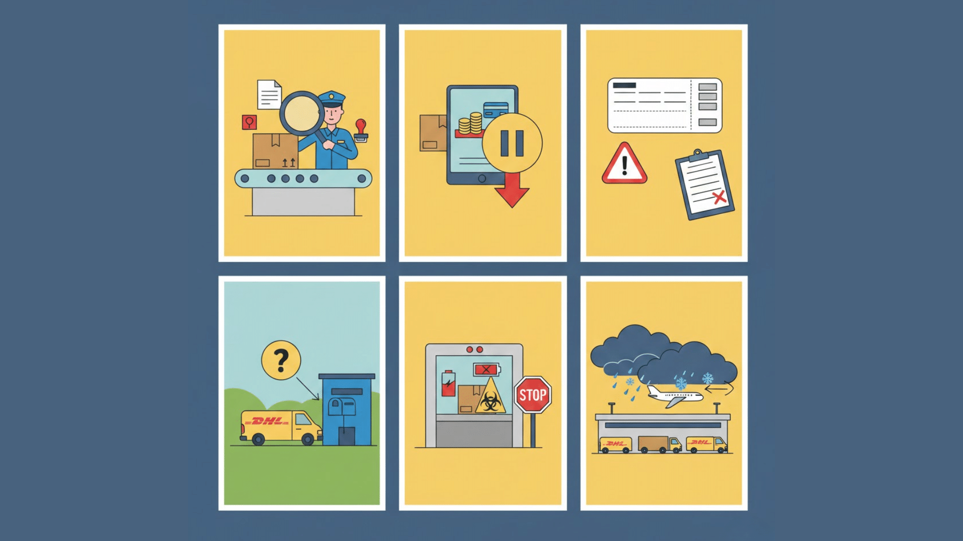 Common Reasons DHL Puts Shipments on Hold