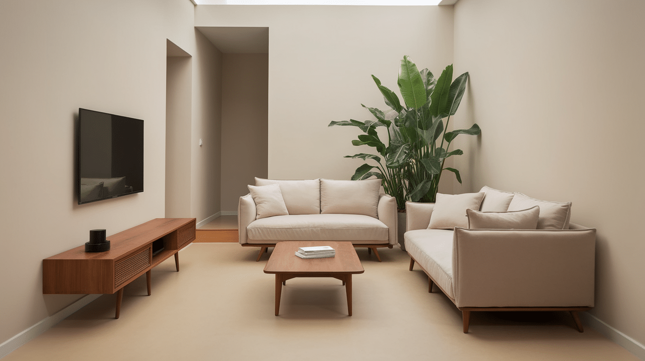 consistent flooring how to decorate a small living room