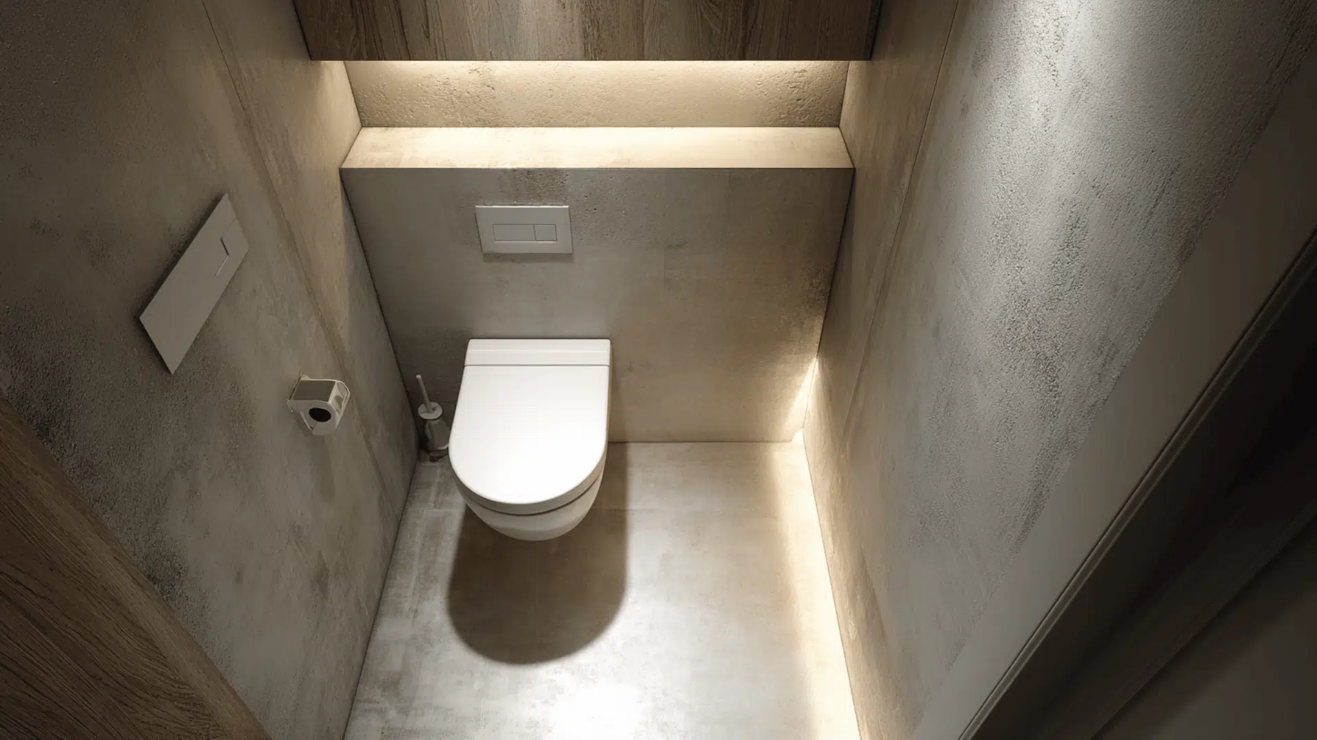 floating toilet