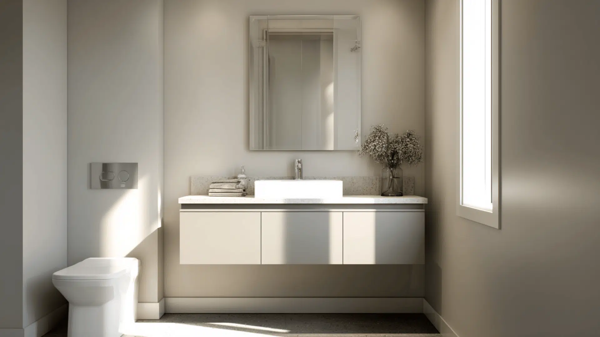 floating vanity