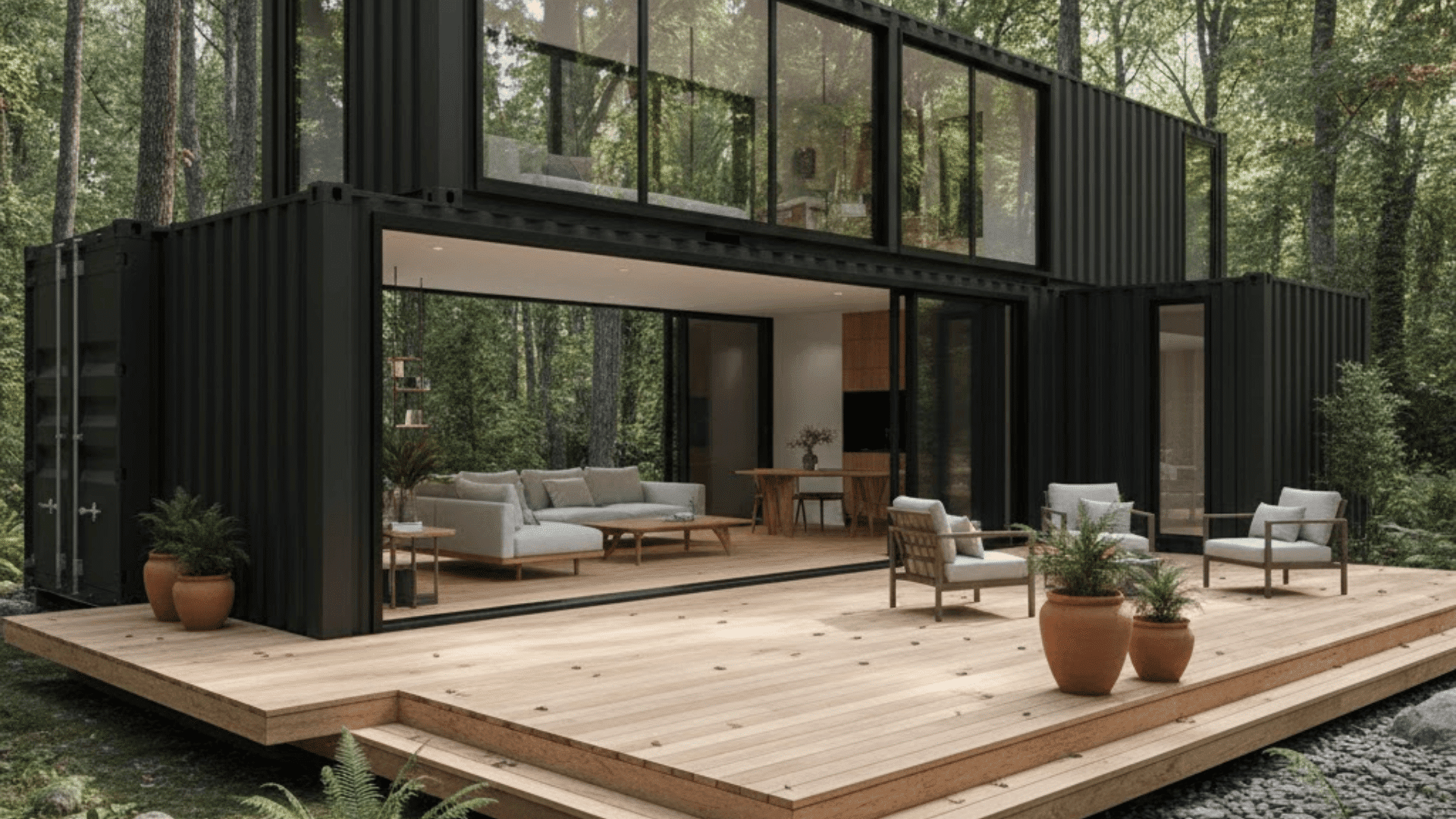 See inside this tiny home made out of a shipping container, image size:1920x1080