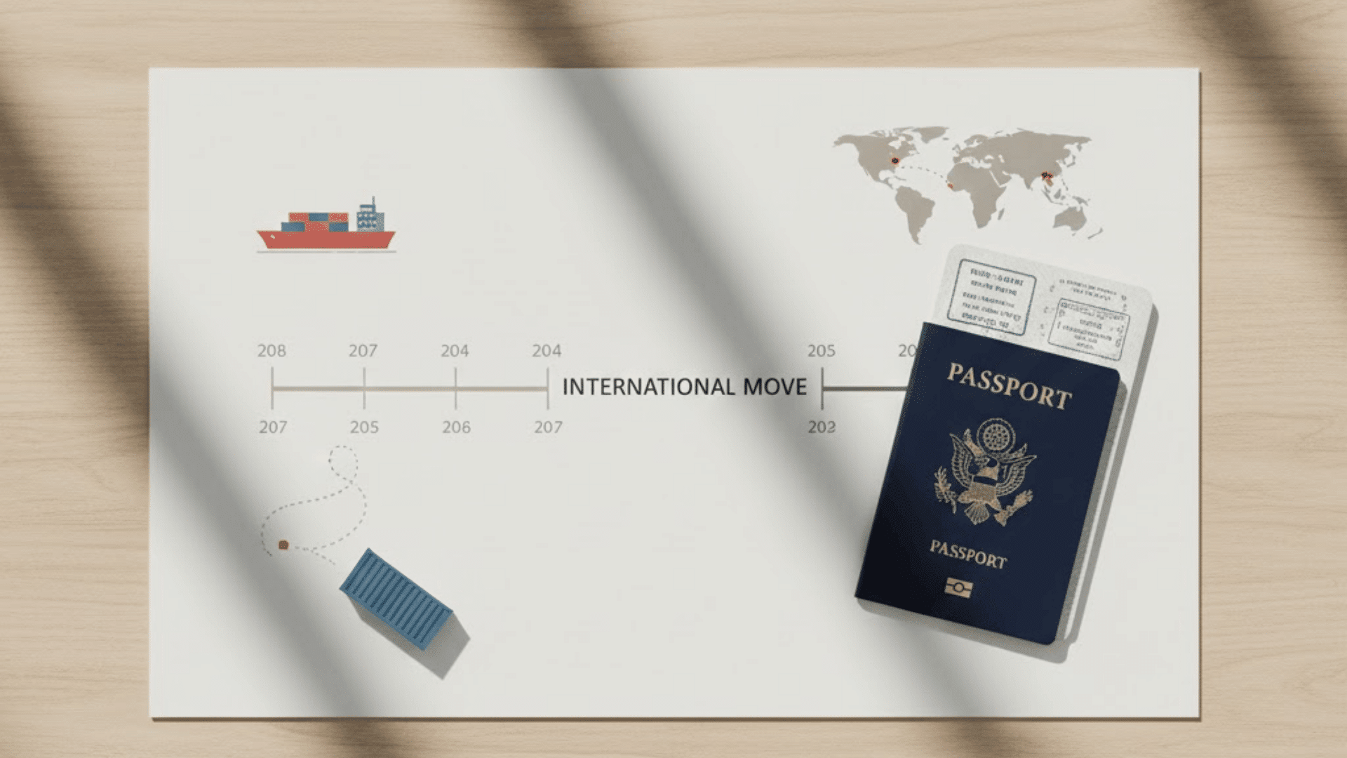 international moving timeline how long it really takes