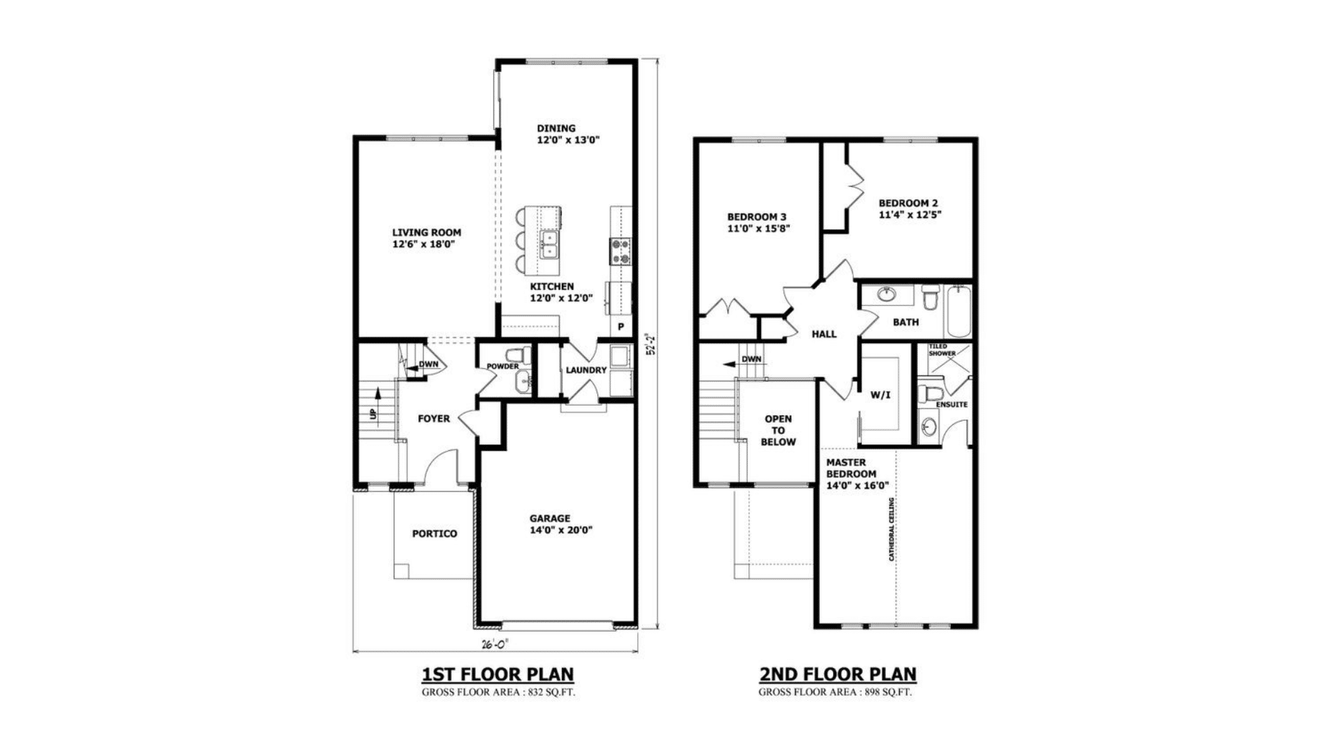 modern house floor plan two story layout