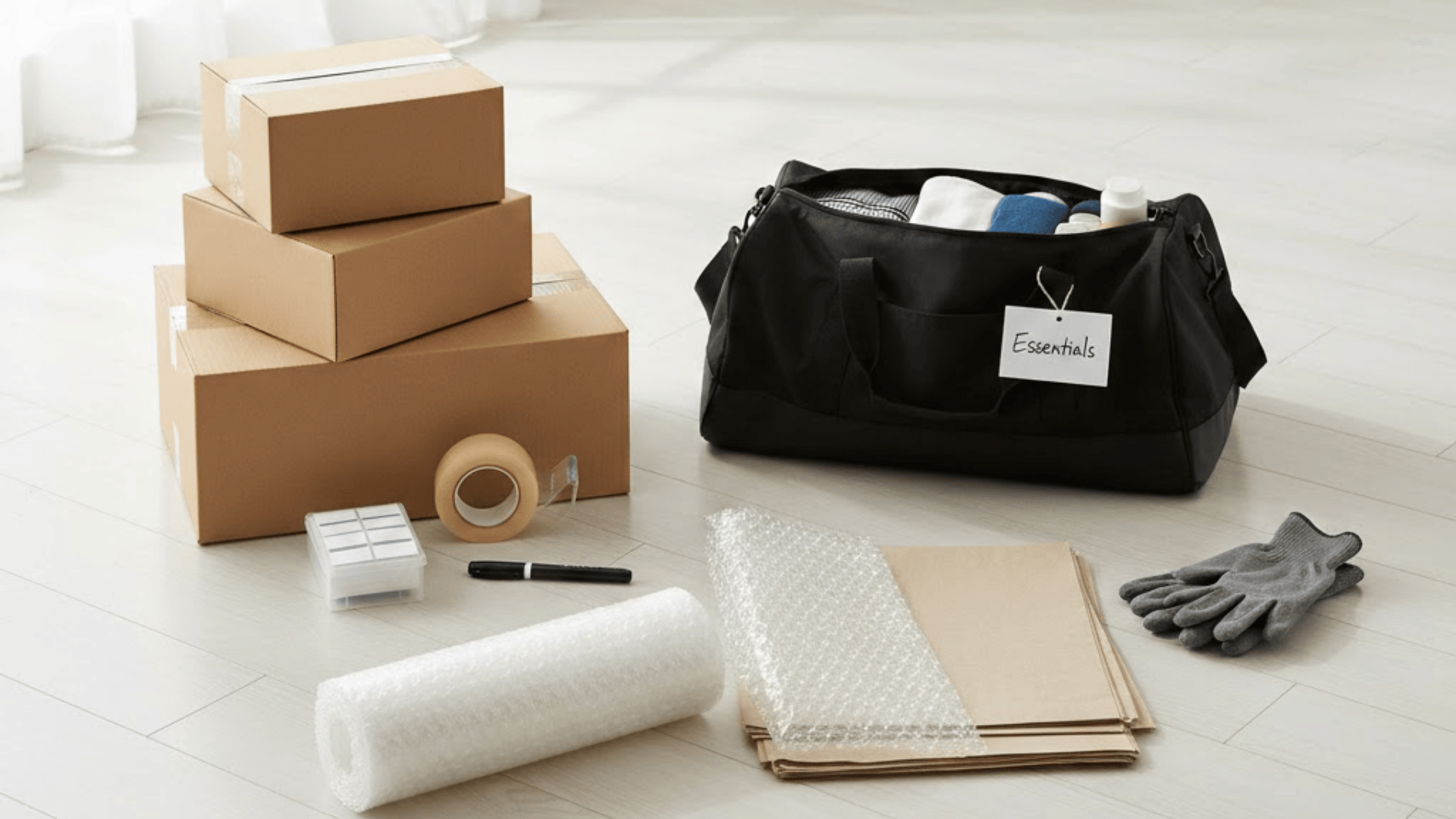 moving essentials checklist for a smooth stress free move