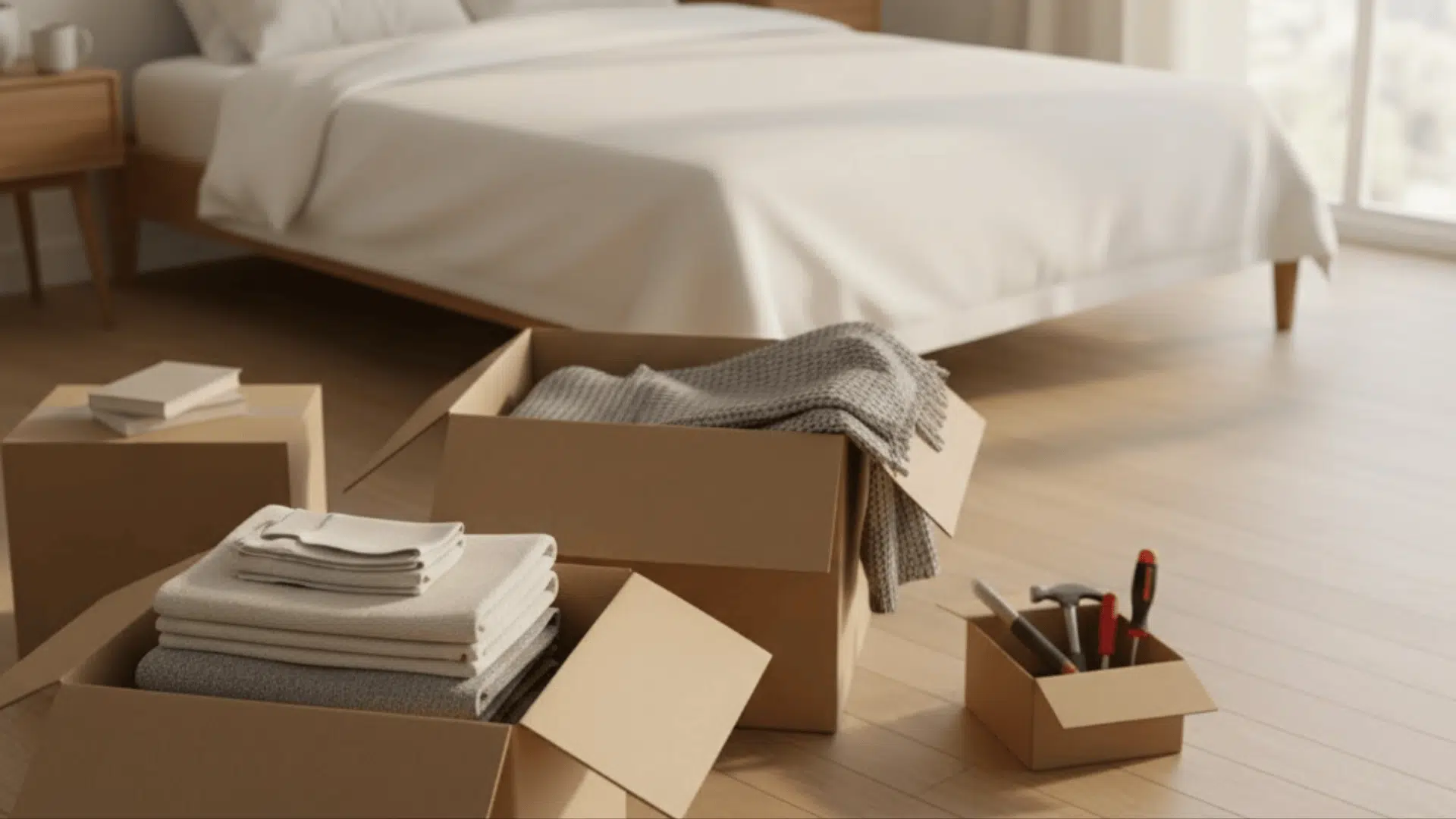 moving into a new house