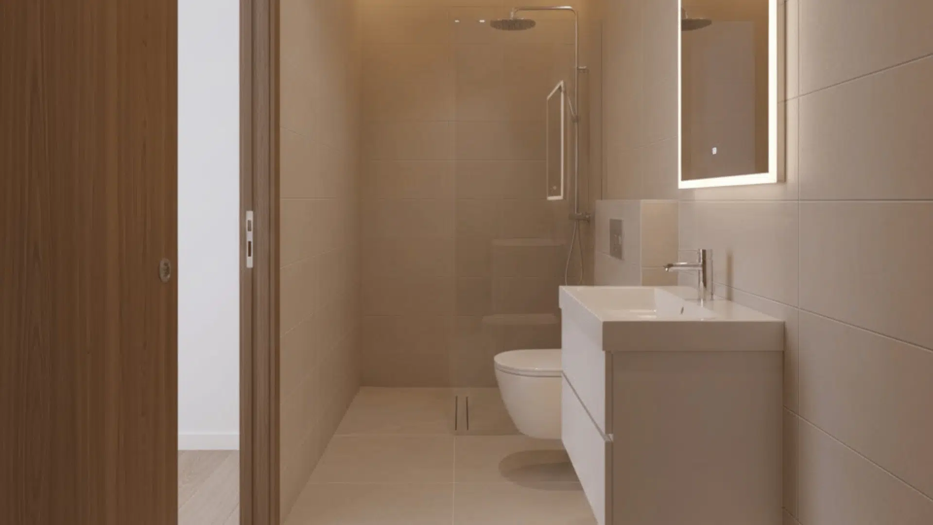 pocket door row layout