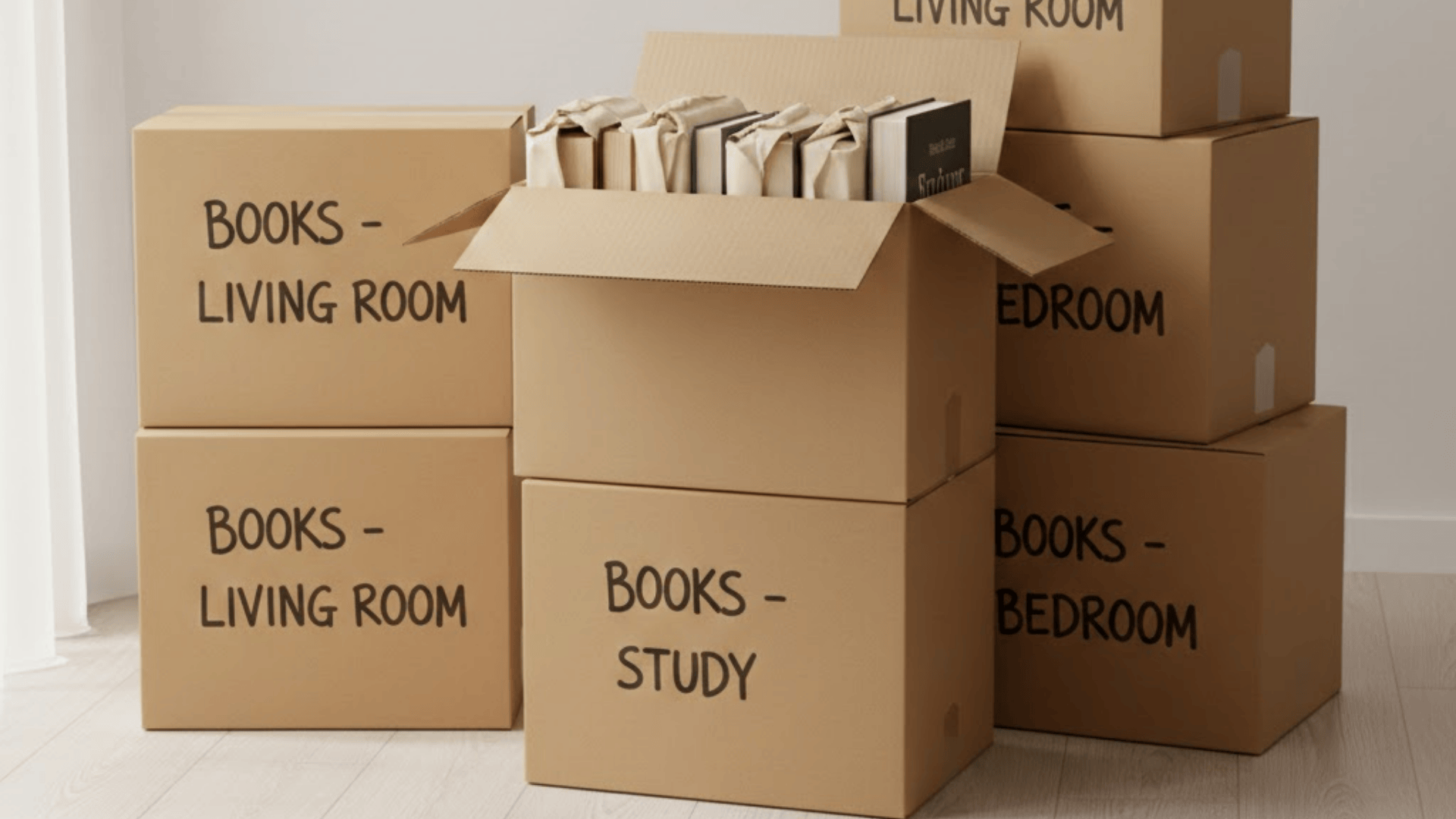 packing books for special situations