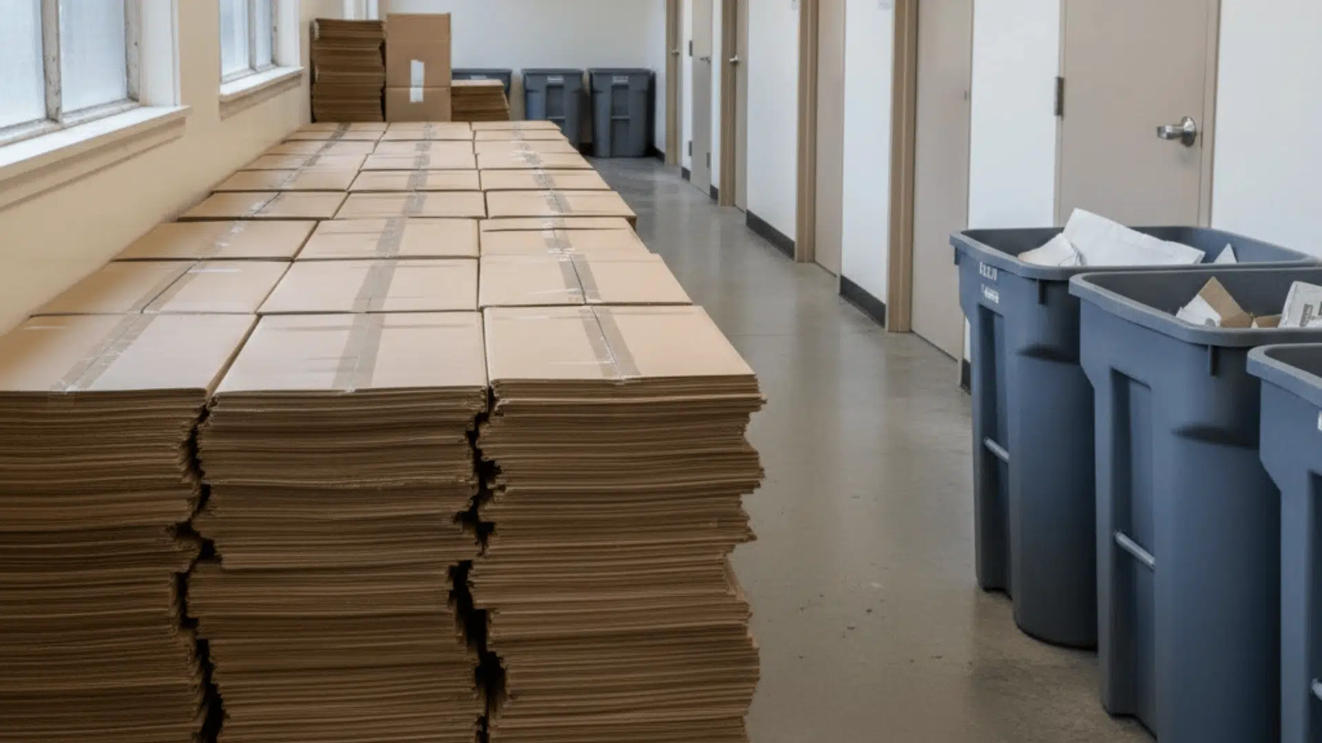 recycling centers offices and hidden spots