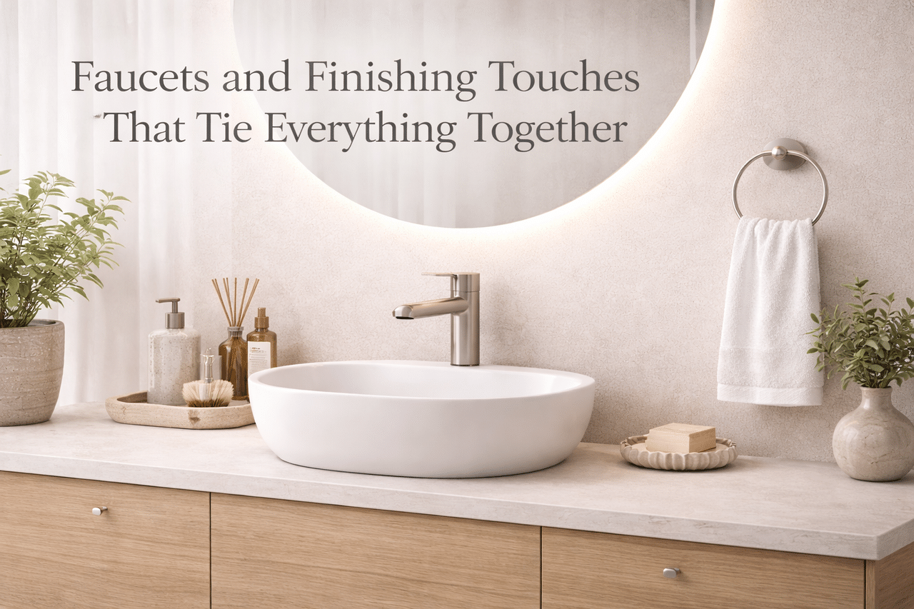 Faucets and Finishing Touches That Tie Everything Together