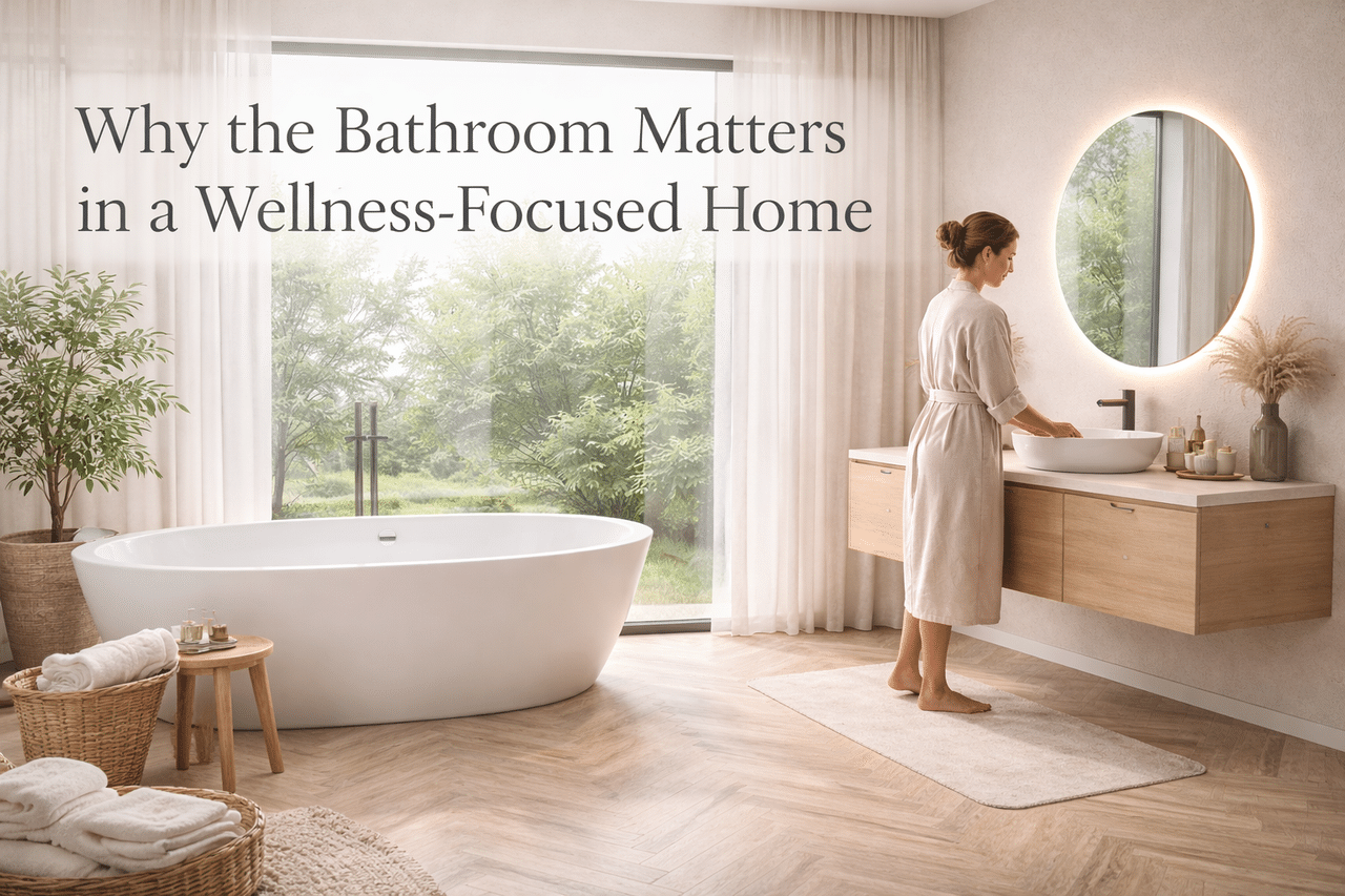 Why the Bathroom Matters in a Wellness-Focused Home