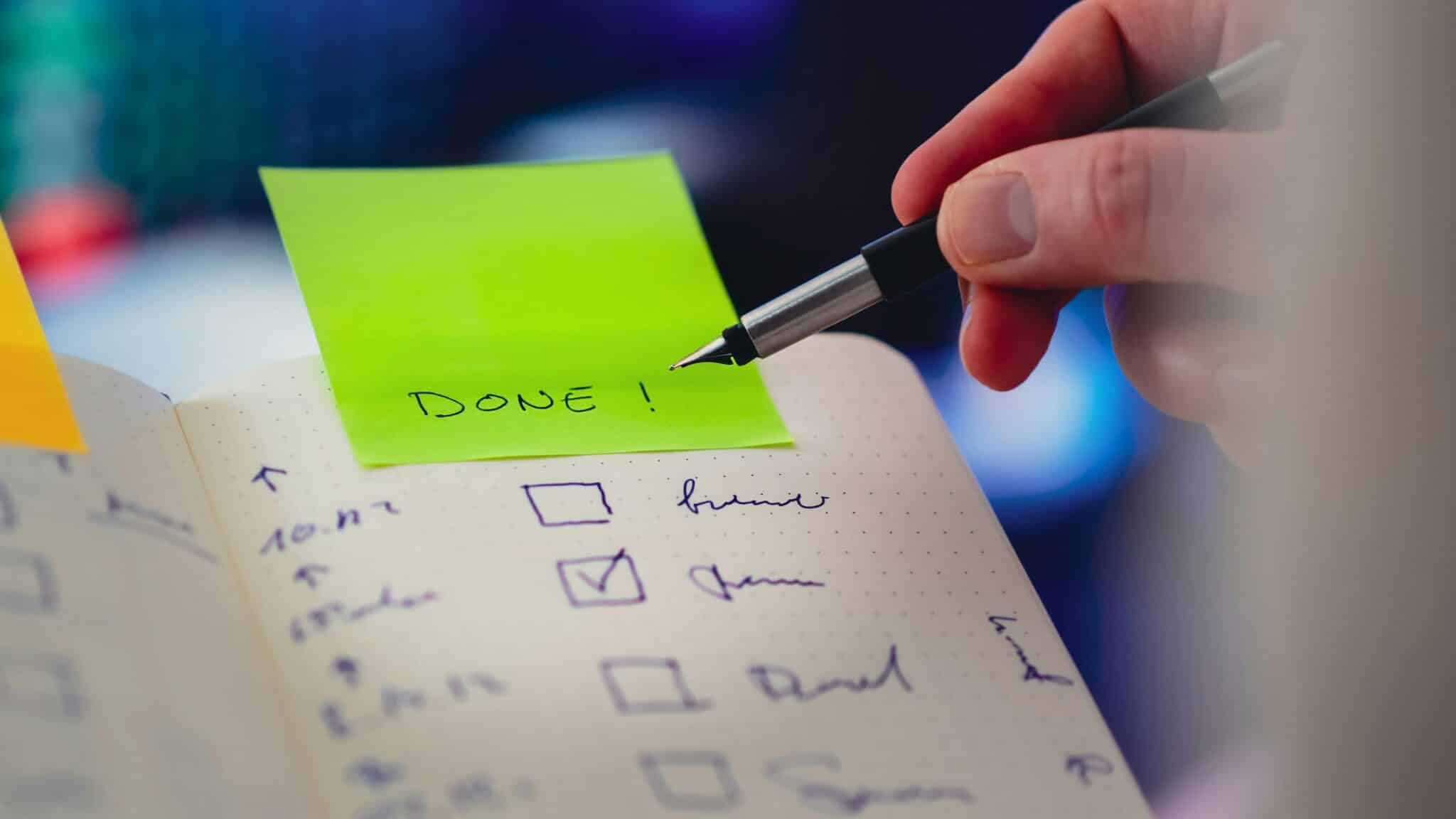 Better Checklists Reduce Last-Minute Surprises