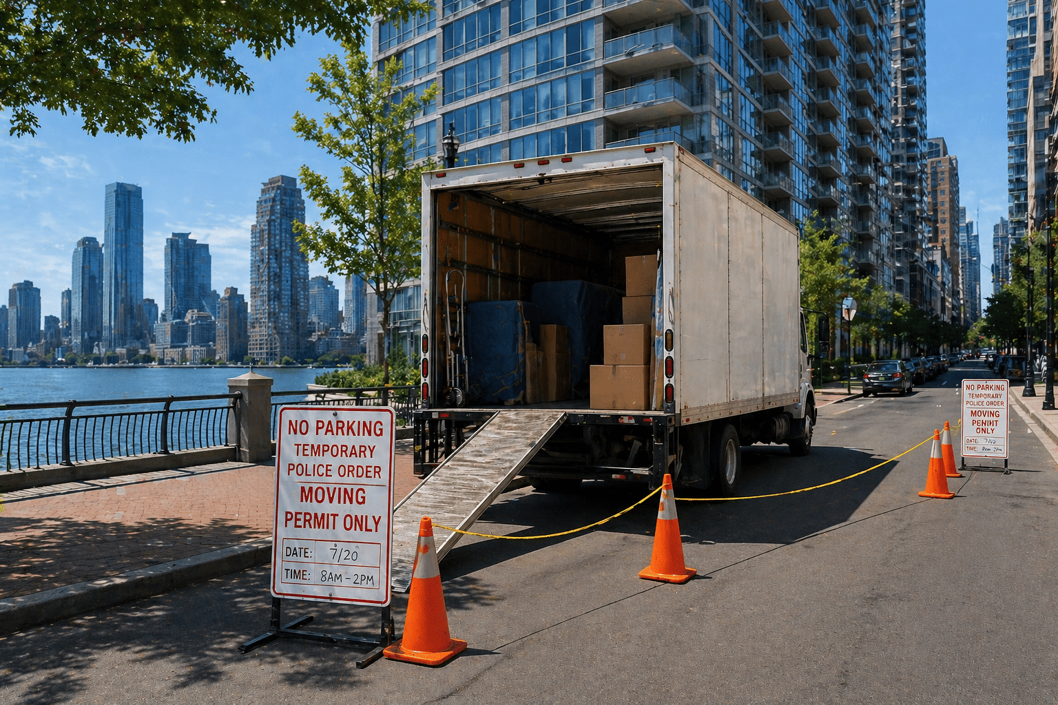 Navigating NJ’s Gold Coast Moves: Building Access, Scheduling, and Logistics
