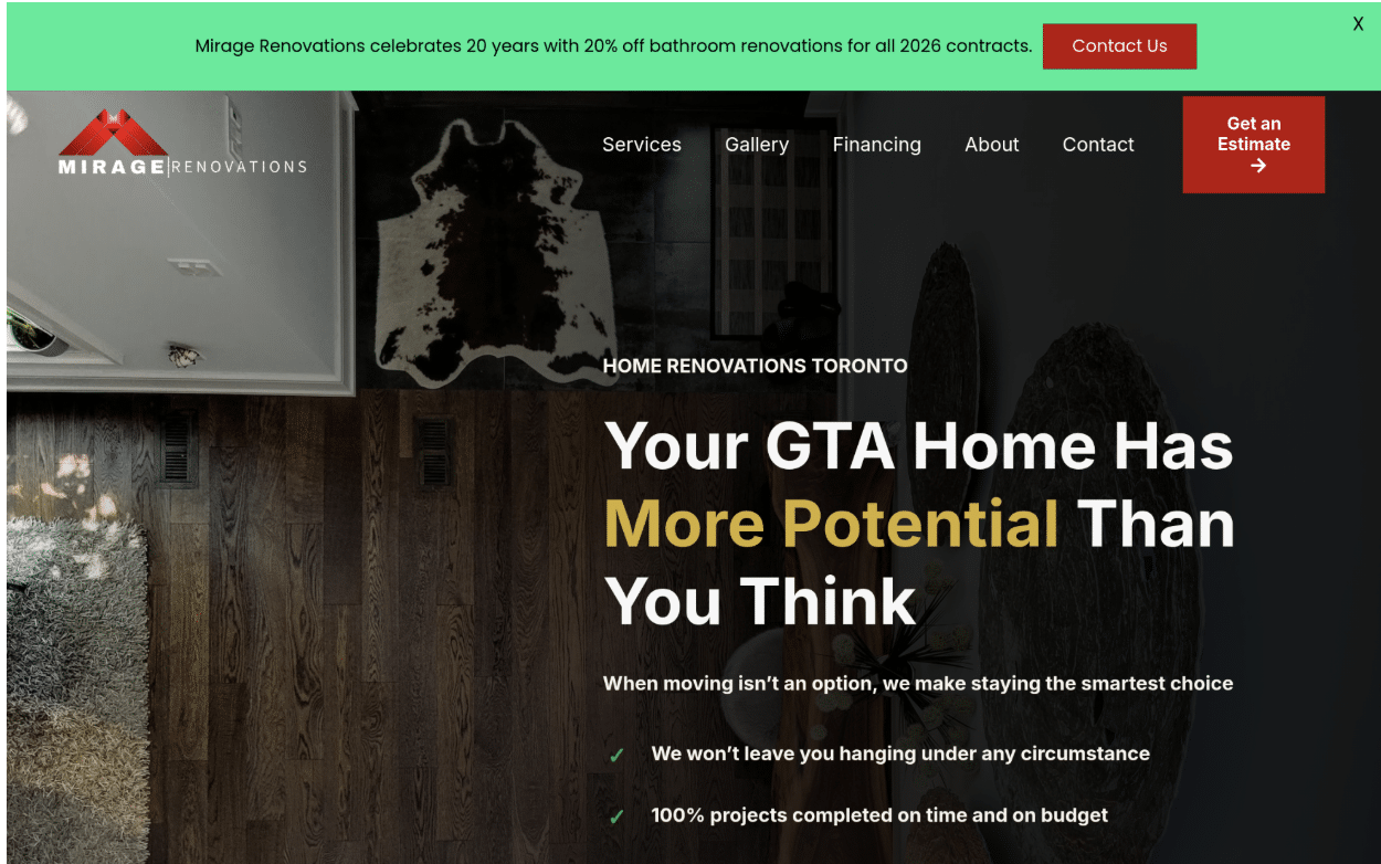 Top Home Renovation Contractors in Toronto