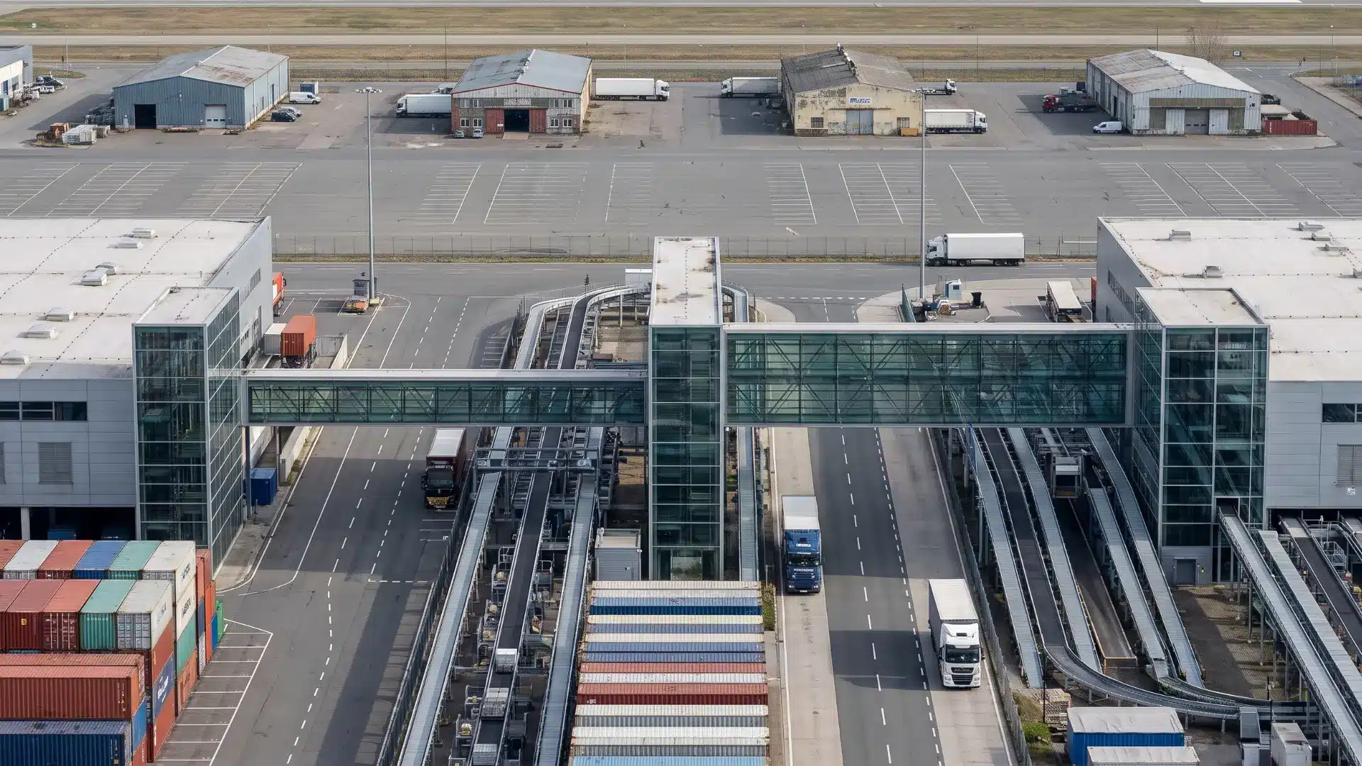 A dominant logistics hub overshadows smaller providers, showing the hidden trade-offs of consolidation.
